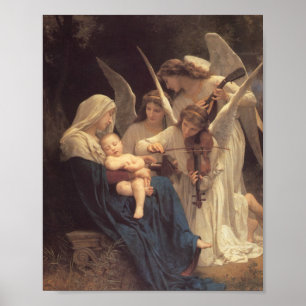 Vierge aux Anges Poster