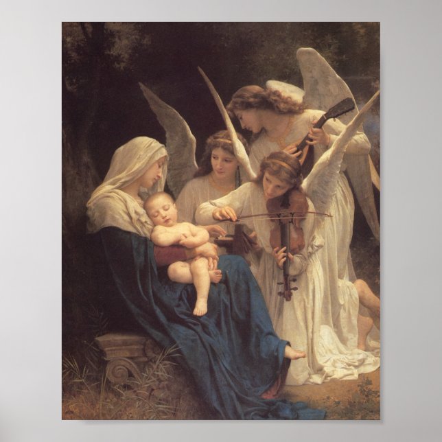 Vierge aux Anges Poster (Front)