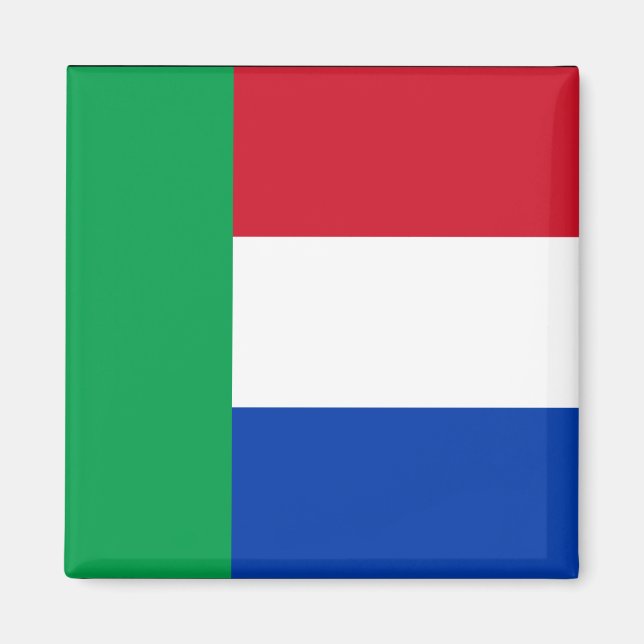 Vierkleur Magnet (Front)