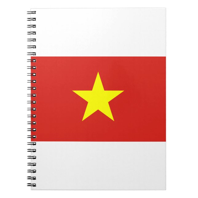 Viet Nam Flag Notebook (Front)