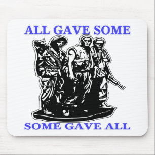 Vietnam All Gave Some & Some Gave All Mouse Mat