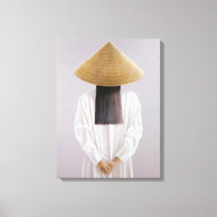 Vietnam back view canvas print