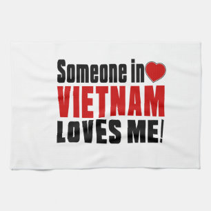 VIETNAM Celebrating Years Of Being Awesome Tea Towel
