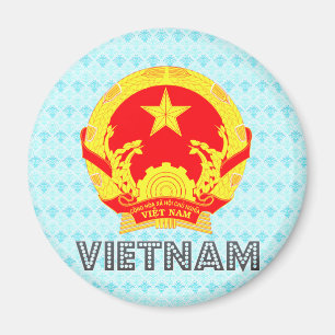 Vietnam Coat of Arms Magnet