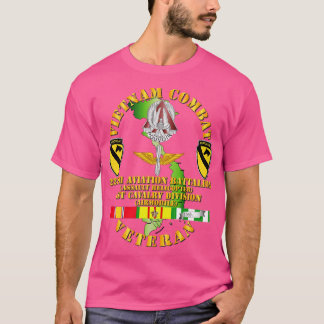 Vietnam Combat Cavalry Veteran w 227th Aviation Bn T-Shirt