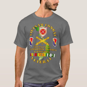 Vietnam Combat Vet 8th Bn 4th Artillery I Field T-Shirt