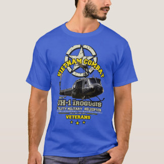 Vietnam Combat Veterans UH1 Iroquois T-Shirt
