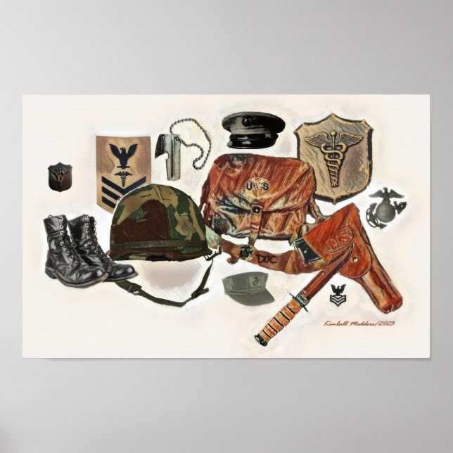 Vietnam Era Medic Poster (Front)