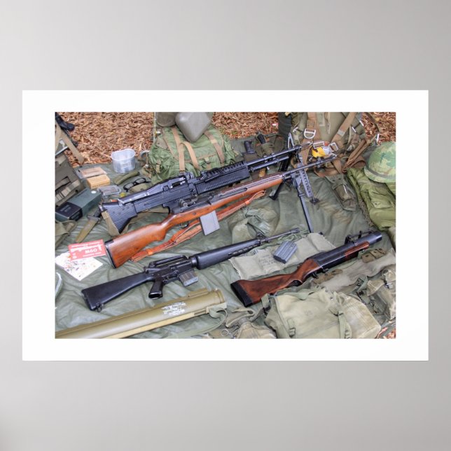 Vietnam Era Weapons & Gear Poster (Front)