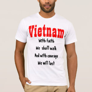 Vietnam faith t-shirts