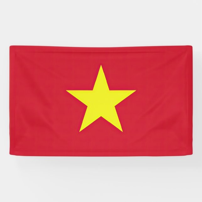 Vietnam flag banner (Horizontal)