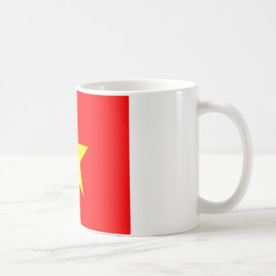 Vietnam flag coffee mugs