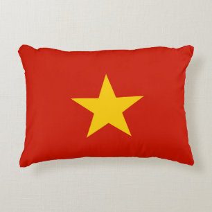 Vietnam flag decorative cushion