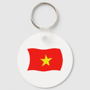 Vietnam Flag Keychain