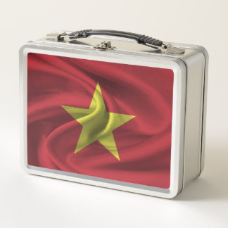 Vietnam Flag Metal Lunch Box