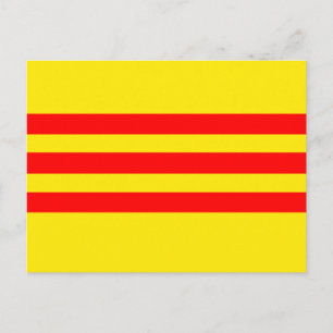 Vietnam Flag (new) Postcard