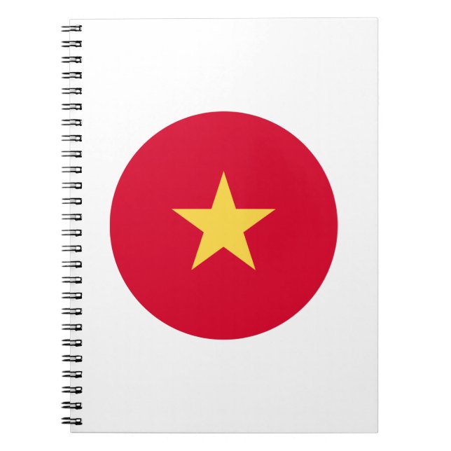 Vietnam Flag Notebook (Front)