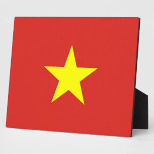 Vietnam Flag Plaque
