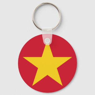 Vietnam Flag Shirt Key Ring
