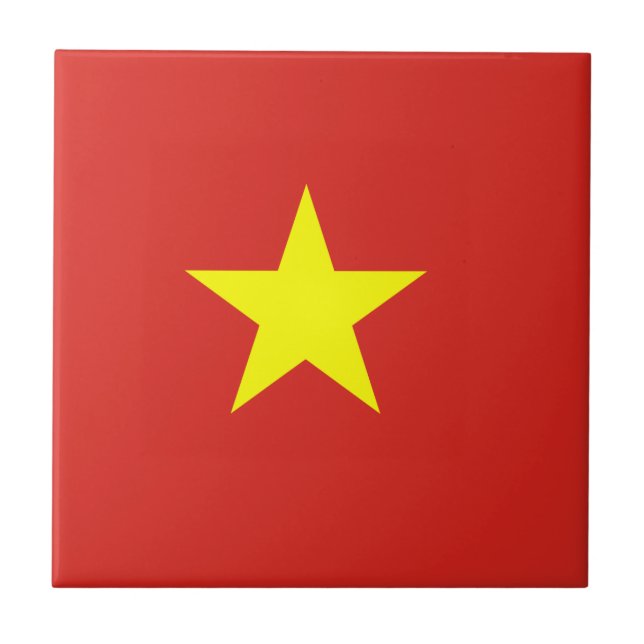 Vietnam flag tile (Front)