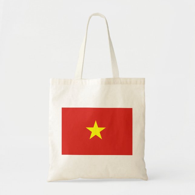 Vietnam flag tote bag (Front)