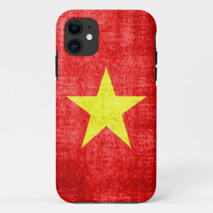 Vietnam Flag Vintage iPhone 11 Case