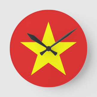 Vietnam Flag Wall Clock
