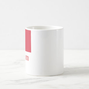 Vietnam Flag with Name in Vietnamese Coffee Mug