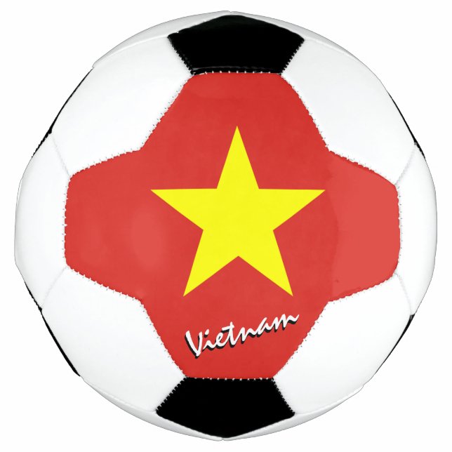 Vietnam Football & Vietnamese Flag / Sport (Front)
