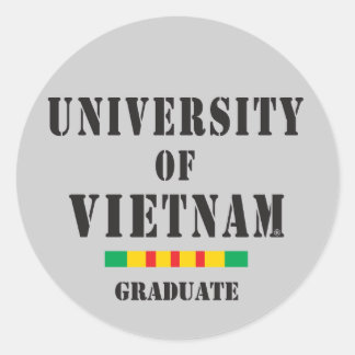 Vietnam graduate stencil sticker