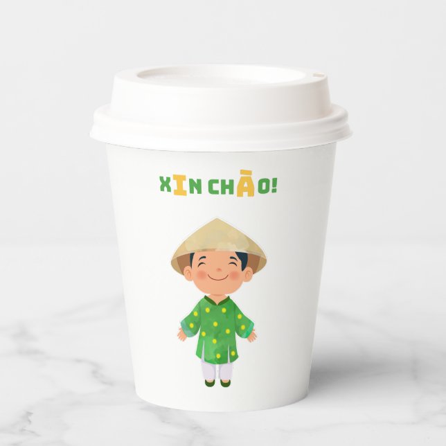 Vietnam Hello Cup – "Xin Chào" (Front)