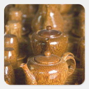 Vietnam, Ho Chi Minh City aka Saigon). Thoi Square Sticker