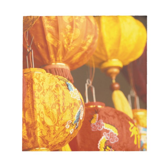 Vietnam, Hoi An Large lanterns, souvenirs Notepad (Front)