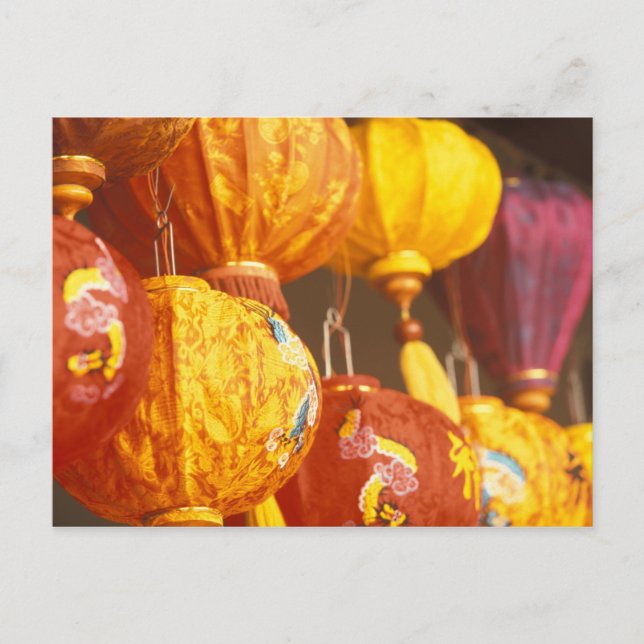 Vietnam, Hoi An Large lanterns, souvenirs Postcard (Front)