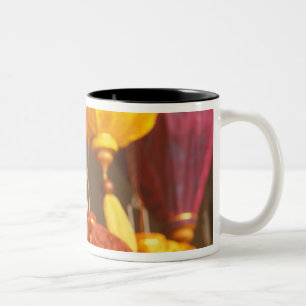 Vietnam, Hoi An Large lanterns, souvenirs Two-Tone Coffee Mug