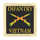 Vietnam Infantry Crossed Rifles Hitch Cover