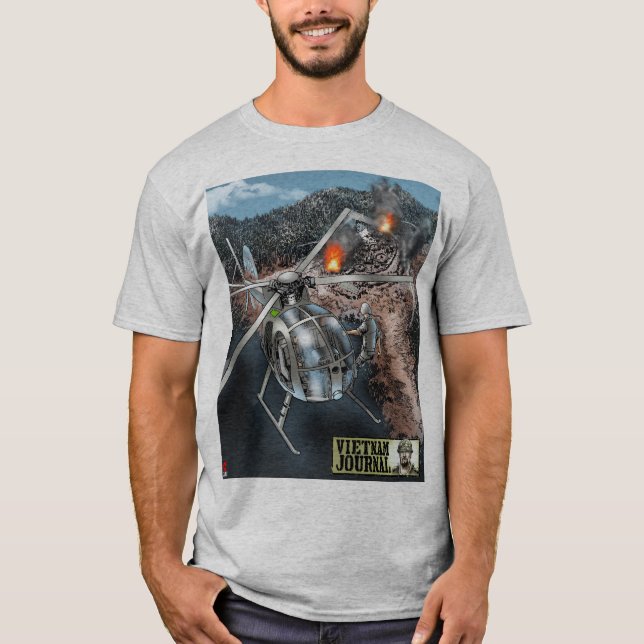 Vietnam Journal V2 design basic t-shirt (Front)