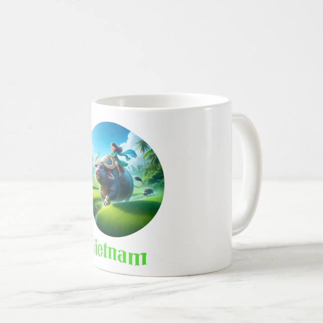 Vietnam landscape mug (Front Right)