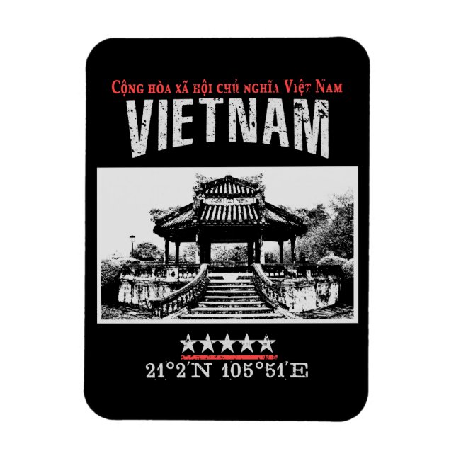 Vietnam Magnet (Vertical)