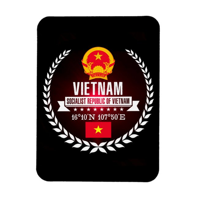 Vietnam Magnet (Vertical)