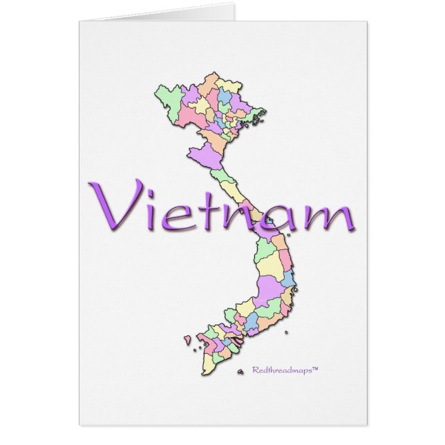 Vietnam Map (Front)