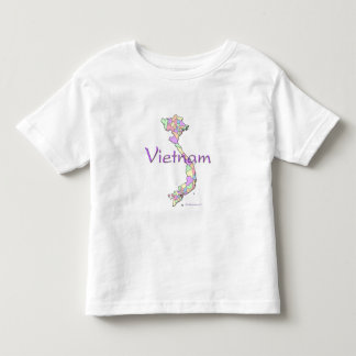 Vietnam Map Toddler T-Shirt