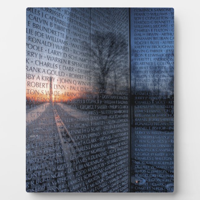 Vietnam Memorial Dawn Plaque (Front)