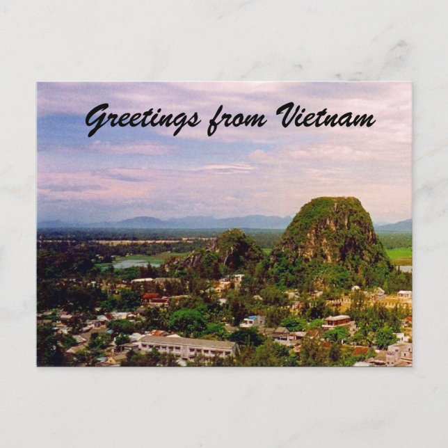 vietnam mount greetings postcard (Front)