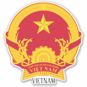 Vietnam National Emblem Patriotic