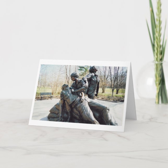 Vietnam Nurses Memorial Card (Front)