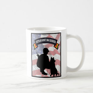 Vietnam Scout Dog Handler Coffee Cup