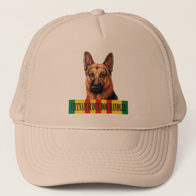 Vietnam Scout Dog Handler Hat (Front)