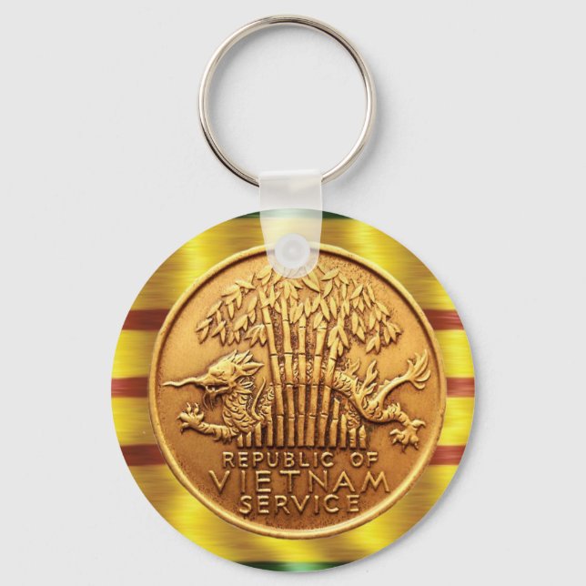 Vietnam service medal key ring (Front)