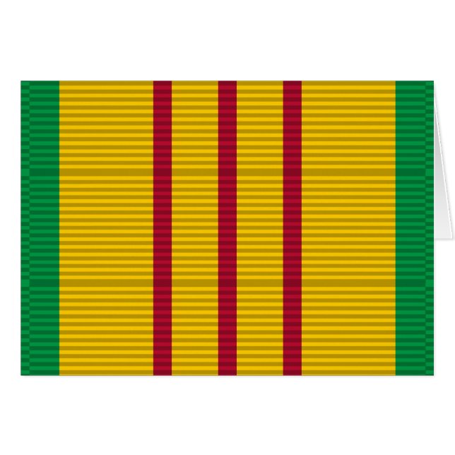Vietnam Service Medal ribbon (Front Horizontal)